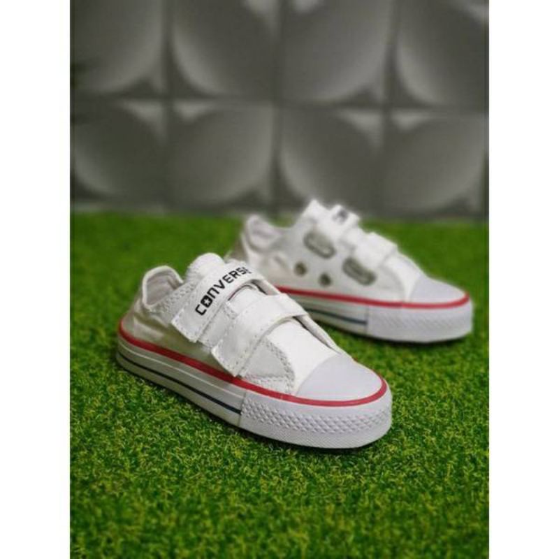 Converse Allstar Anak Velcro Size (18-35) / Sepatu Converse Anak / Sepatu Anak Laki-laki / Sepatu Sneakers Anak / Sepatu Anak Sekolah