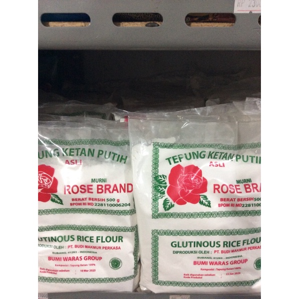 

Tepung ketan putih/Rose Brand