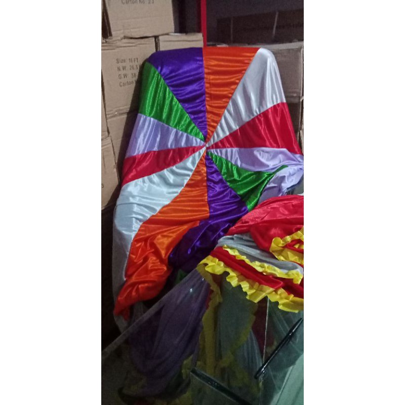 Accsesorice Trampolin bulat 16 feet atap + rok