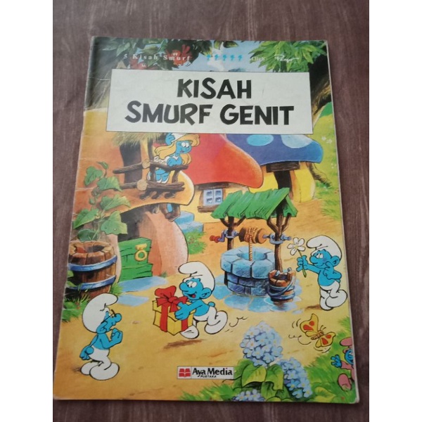 Komik Smurf Aya Media Kisah Smurf Genit (bekas,  cetakan 1)