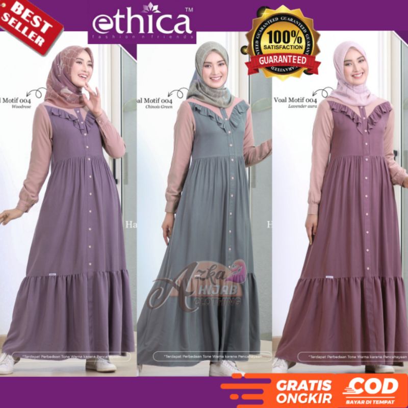 GAMIS ETHICA SALE‼️HANAMI 03 ETHICA CUCI GUDANG GAMIS ETHICA DISKON 50%/ GAMIS MODERN / GAMIS SIMPLE
