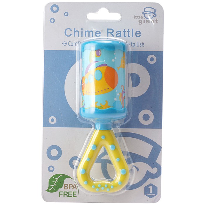 Little Giant - Chime Rattle BLUE