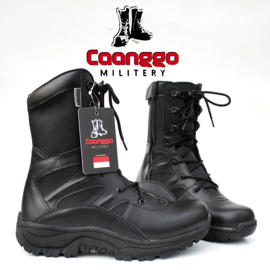 sepatu pdl boots safety terbaru sepatu pdl TNI POLRI original caanggo