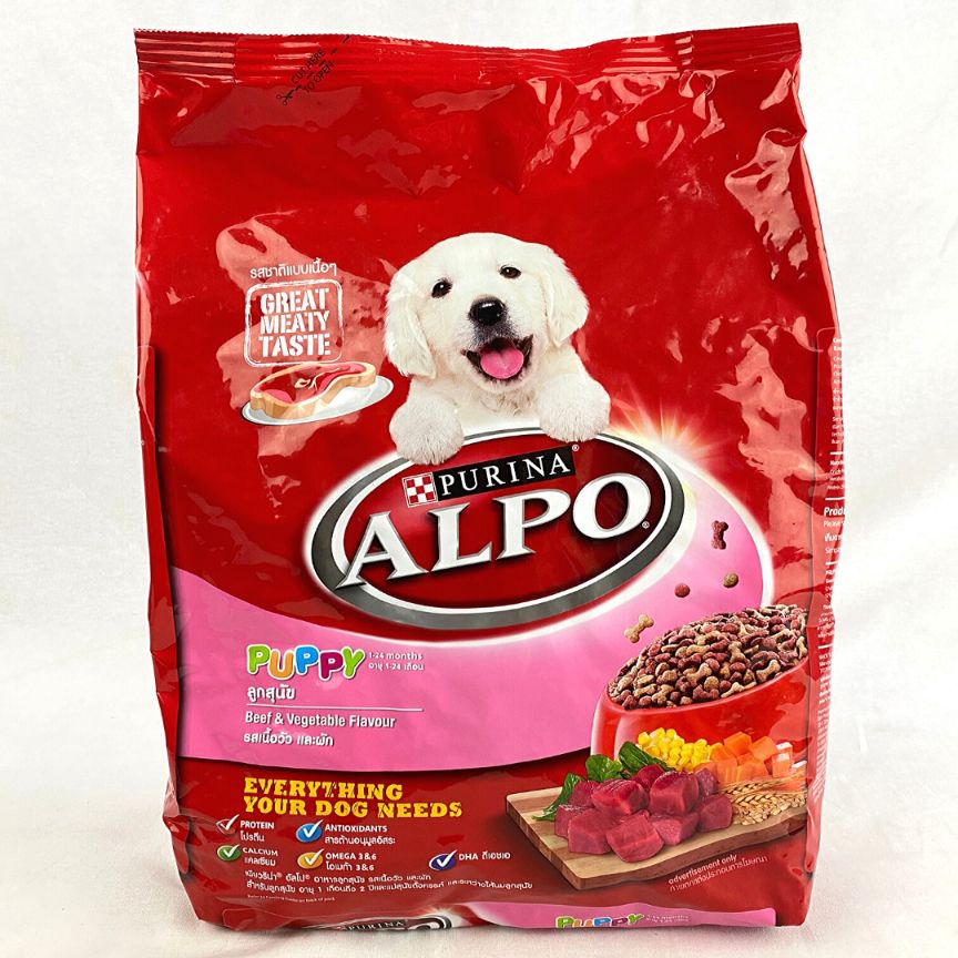

ALPO Makanan Anakan Anjing Puppy BEEF Liver and Vegetables 2.6kg