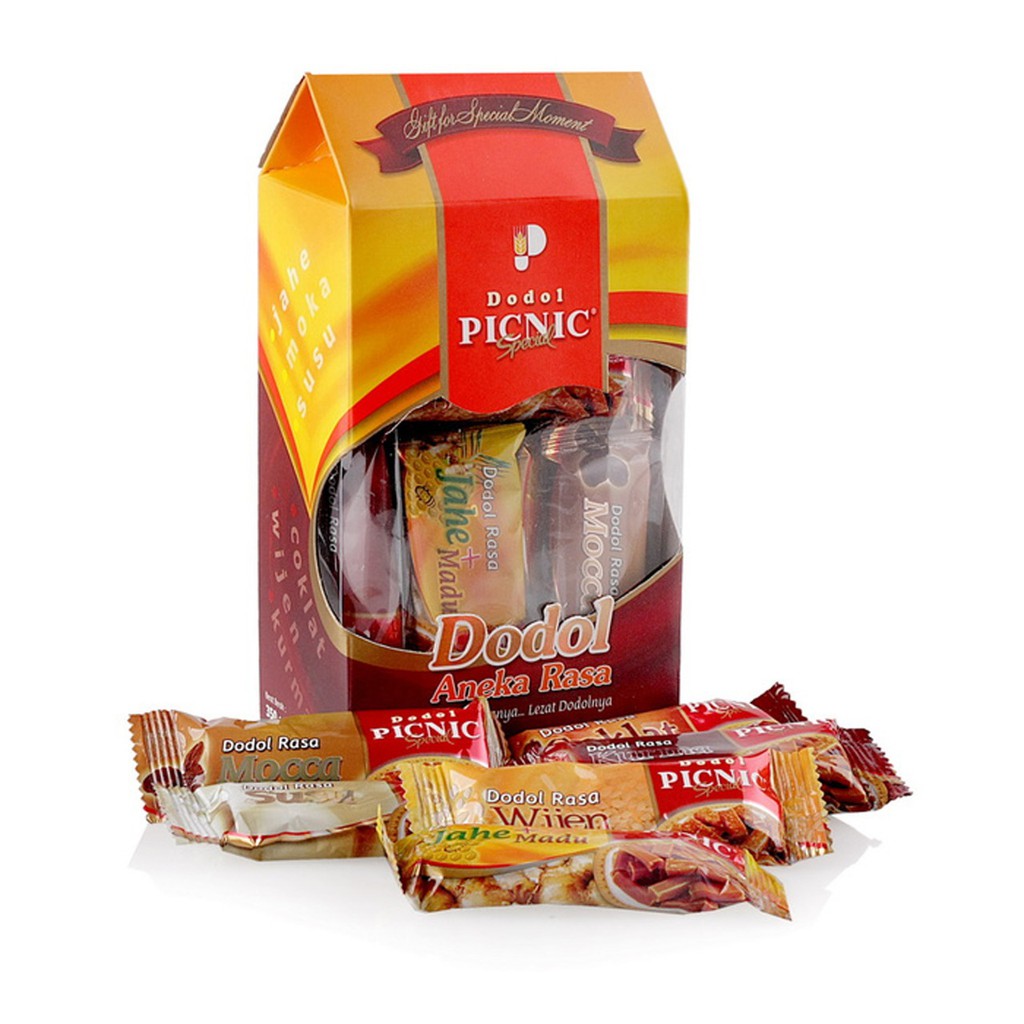 

Dodol Garut PICNIC Special Gift Sachet Aneka Rasa 340 gr