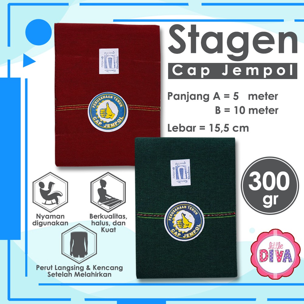 Stagen Ibu Melahirkan Tenun 10 Meter  Lilit Cap JAGUNG PISANG JEMPOL Bintang pasca ibu melahirkan panjang setagen