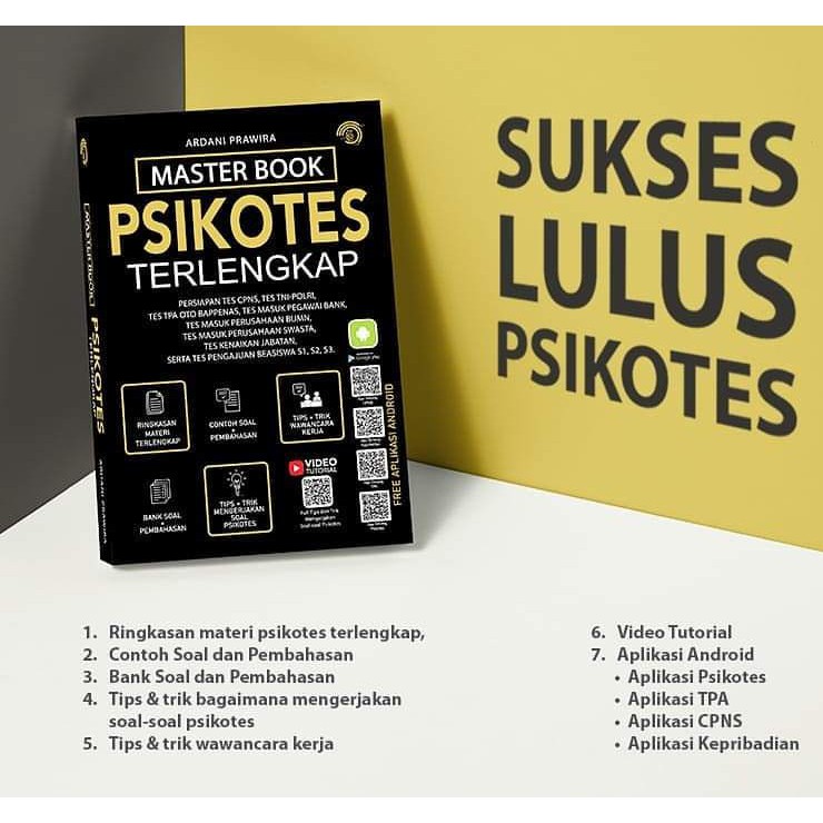 Master Book Psikotes Terlengkap Buku Psikotes Terlengkap Shopee Indonesia