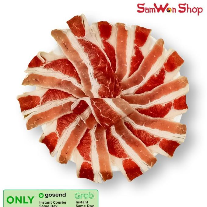

Sso42 - Us Beef Slice 1 Kg - Daging Sapi Iris Yakiniku Shabu Store_Gemoy
