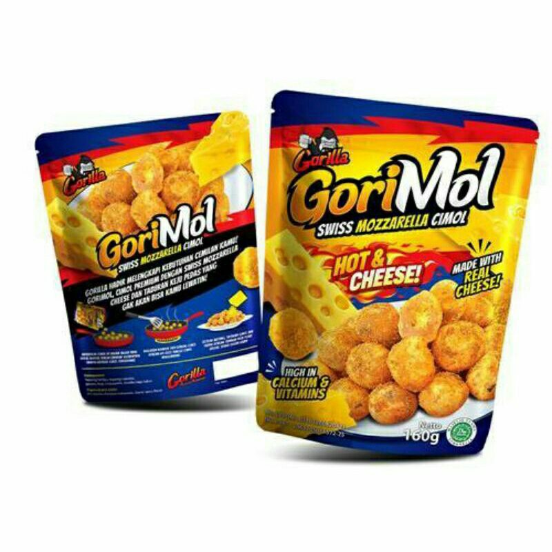 

Gorilla - Cimol Mozarella GoriMol 160 Gr Swiss Mozarella Cimol