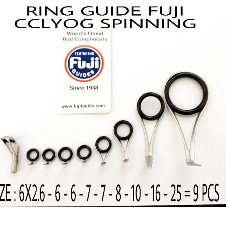 Pasti Dikirim !!! RING GUIDE MARIT FUJI SET SPINNING MAGURO