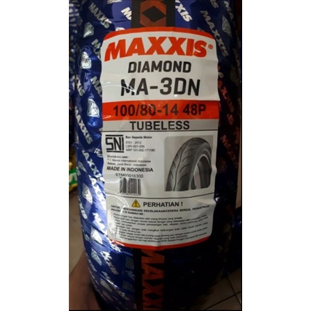 BAN MAXXIS DIAMOND MA-3DN 100/80 r14