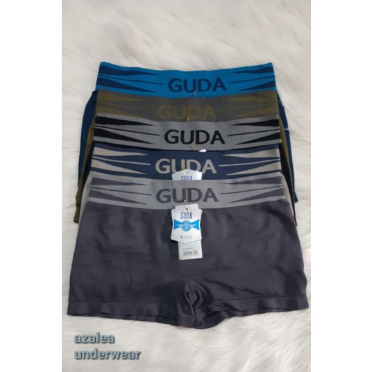 CELANA DALAM PRIA BOXER KATUN RAJUT MERK GUDA