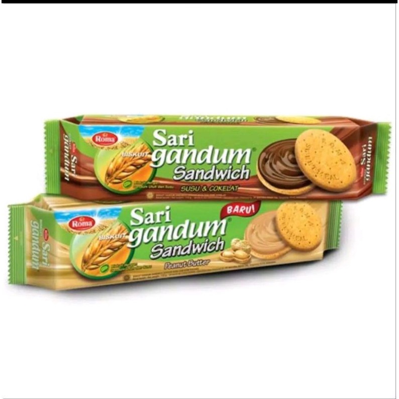 

Roma sari gandum sandwich 115gr