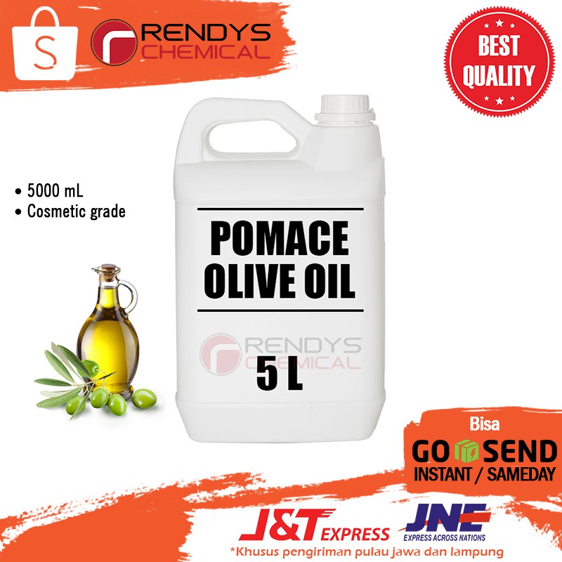 Pure Pomace Olive Oil 5 Liter - Minyak Zaitun Murni 5 Liter - Cold Pressed