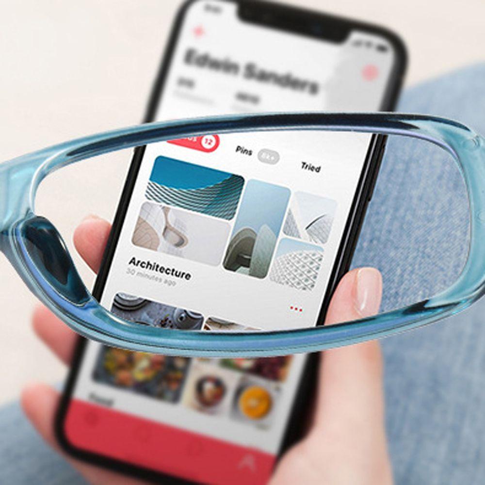 Mxbeauty Presbyopia Kacamata Wanita Vision Care Mengemudi Bingkai Persegi Hyperopia Eyewear