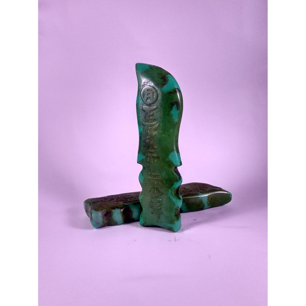 PRODUK ANTIK LAWASAN - GIOK PEDANG NAGA CHINA KECIL