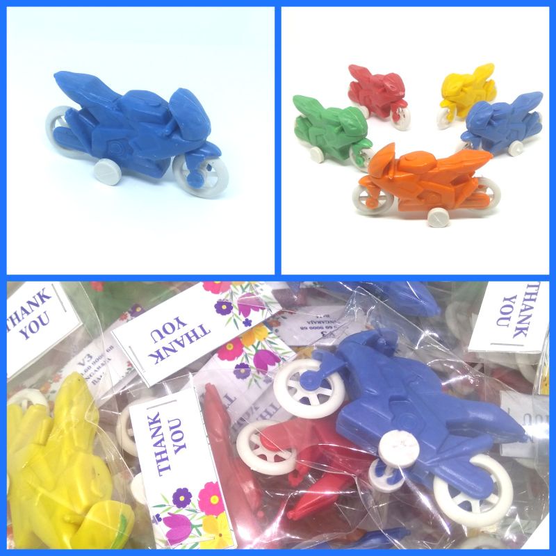 Mainan Jadul Miniatur Motor GP Kecil Mainan Anak