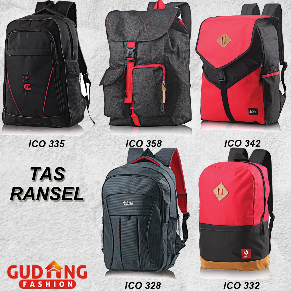 Tas Punggung Ransel Pria - ICO (COMB)