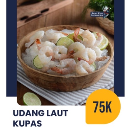 

Udang Laut Kupas