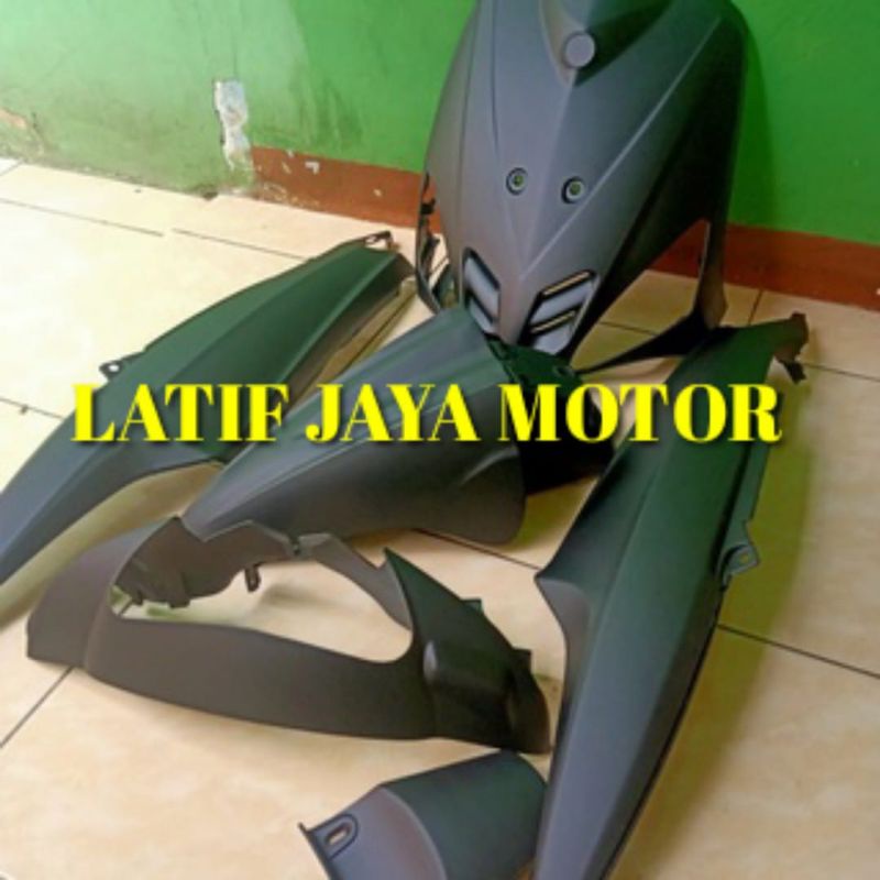 cover body yamaha mio lama sporty hitam doff