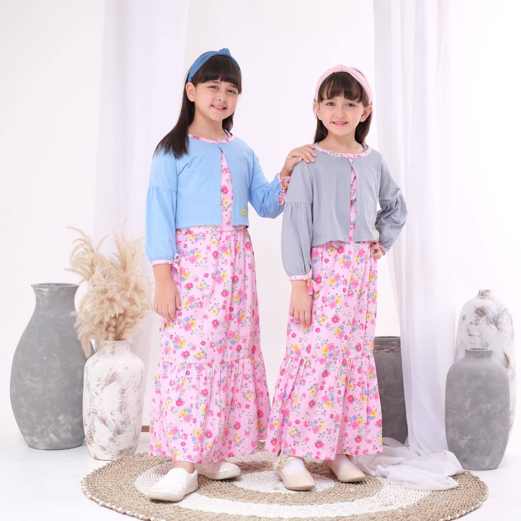 Dress Anak Outer 2in1 Denoora