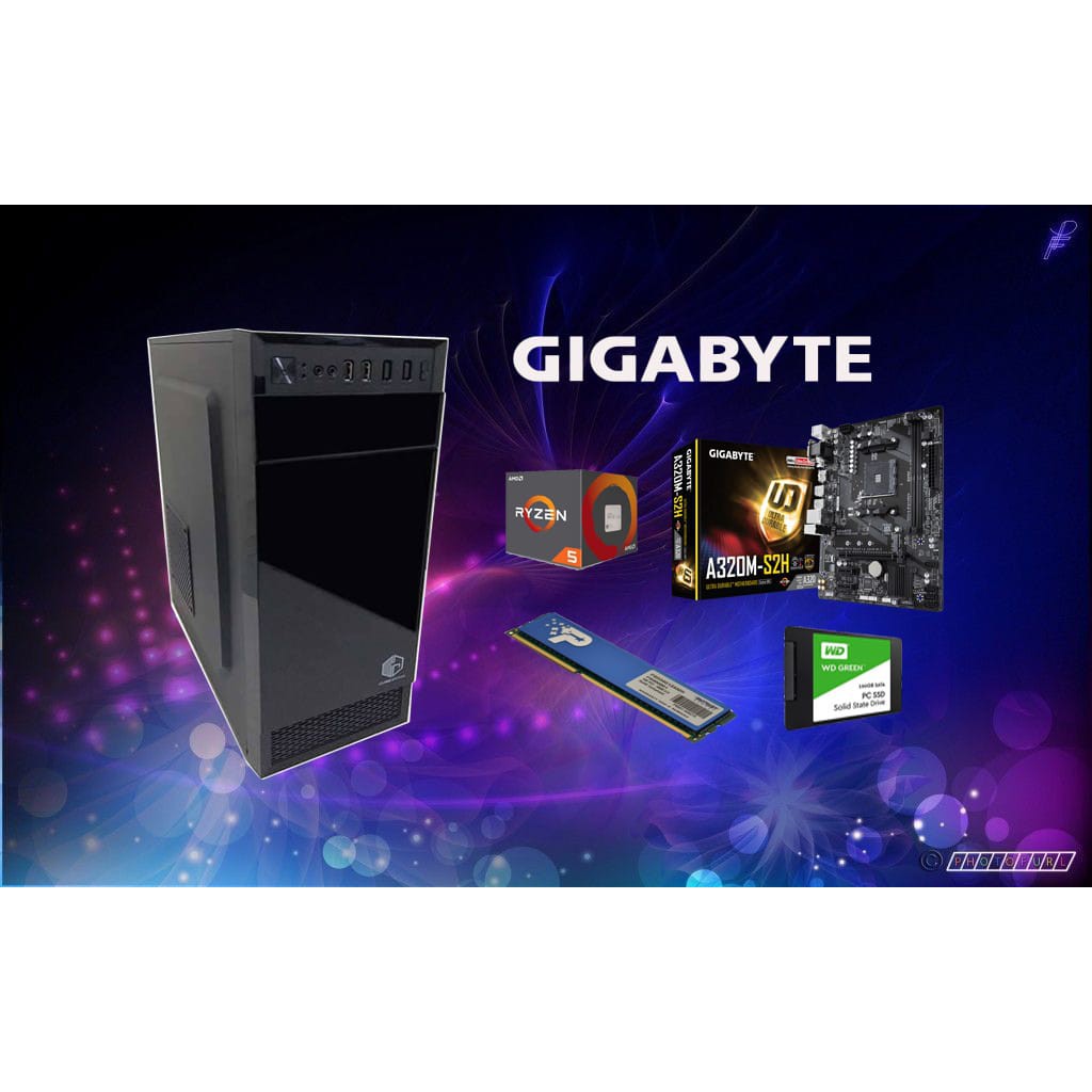 Paket Promo CPU AMD RyzenTM 5 2400G With Radeon Vega11 8GB SSD120