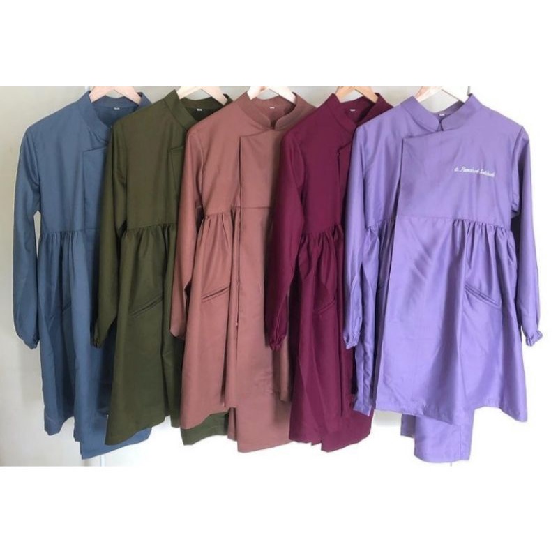 Seragam OK Murah, Model Kimono Rempel/ baju ok /baju tindakan model bumil/ Baju Jaga / Baju OK / Baj