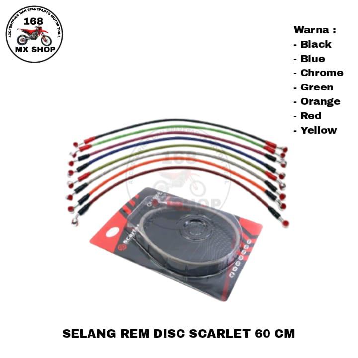 Jual Kabel Selang Rem Disc Cakram Scarlet Ukuran Cm Shopee Indonesia