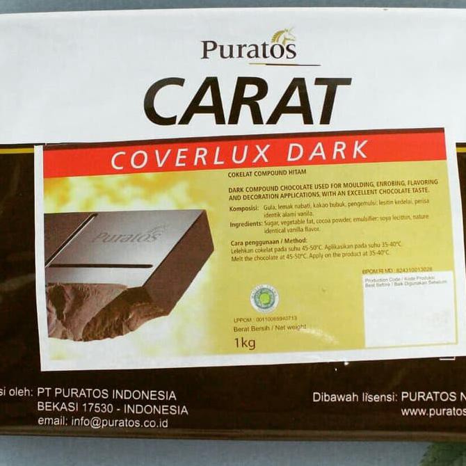 

Toko-Bahan-Kue- Chocolate Carat Dark Compound -Terlengkap-Termurah-Dijamin.