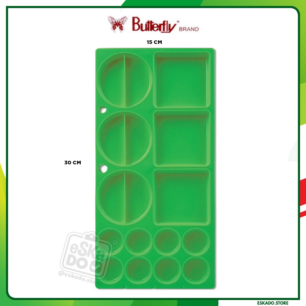 Palette / Palet / Tempat Cat Air Classic Butterfly