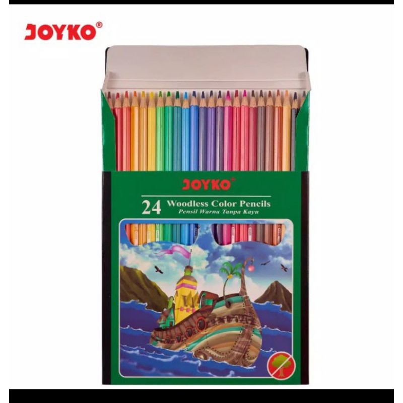 

pensil warna joyko 24 warna