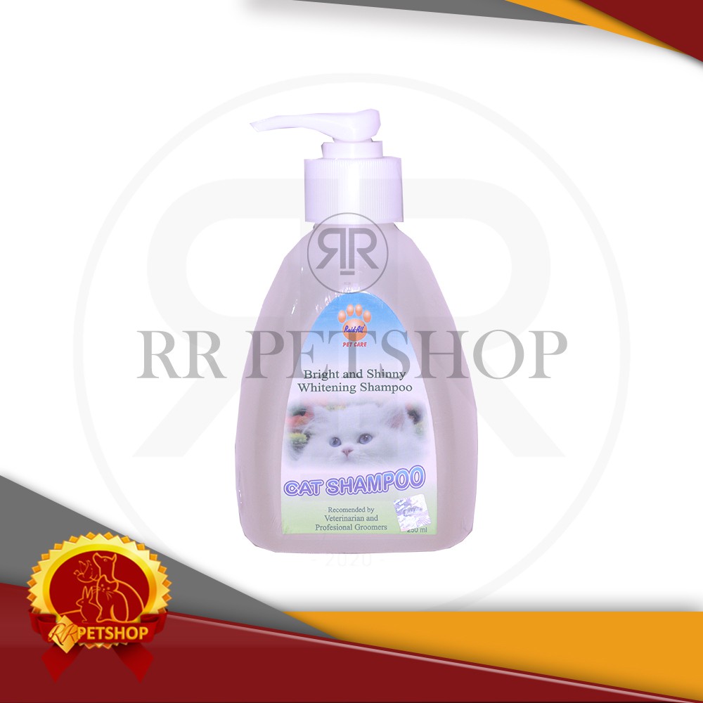 Cat Shampoo Bright Shinny Raid All 250ml Shampoo Kucing Bulu Putih