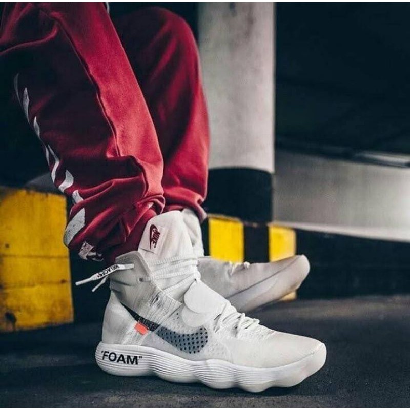 nike react hyperdunk x off white