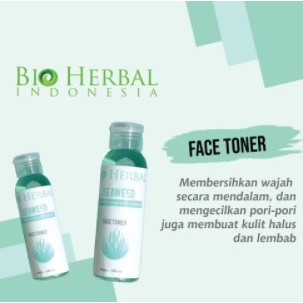 Bio Herbal Seaweed Face Toner ~ Brightening and Moisturizing BPOM