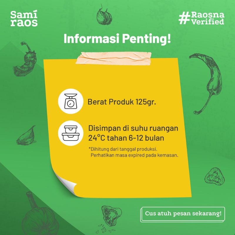 Seblak Geprek SAMI RAOS Khas Garut Cukup Tinggal Seduh Extra Mie &amp; Soun 135 g