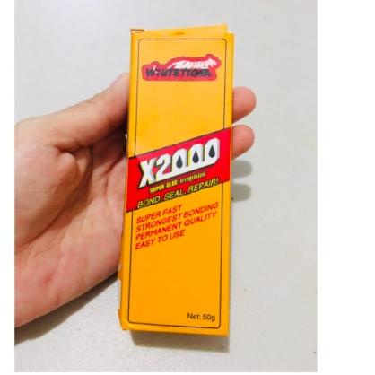 

[KODE PRODUK FLBUP7671] LEM X2000 50ml Perekat Kuat untuk semua bahan