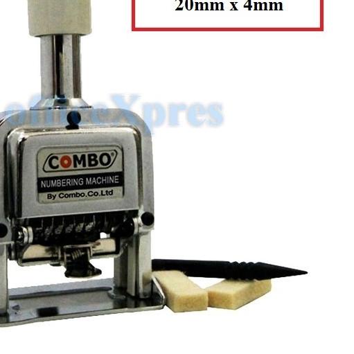 

▼ Numerator / Numbering Machine 6 digits 106S Combo Sejenis Joyko Kenko ♕