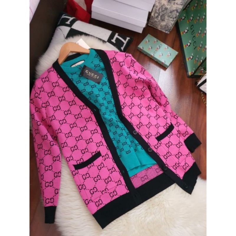 Cardigan Rajut Gucci Premium Import