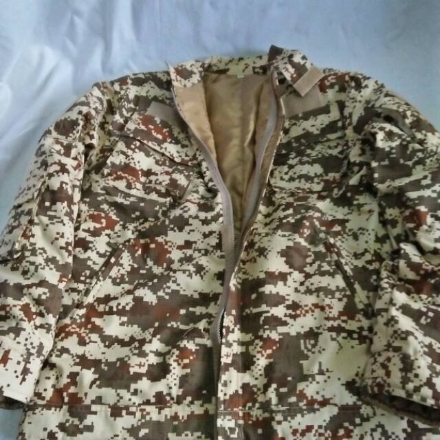 Jaket Tactical Loreng Gurun/bdu desert/loreng digital gurun ripstop tr