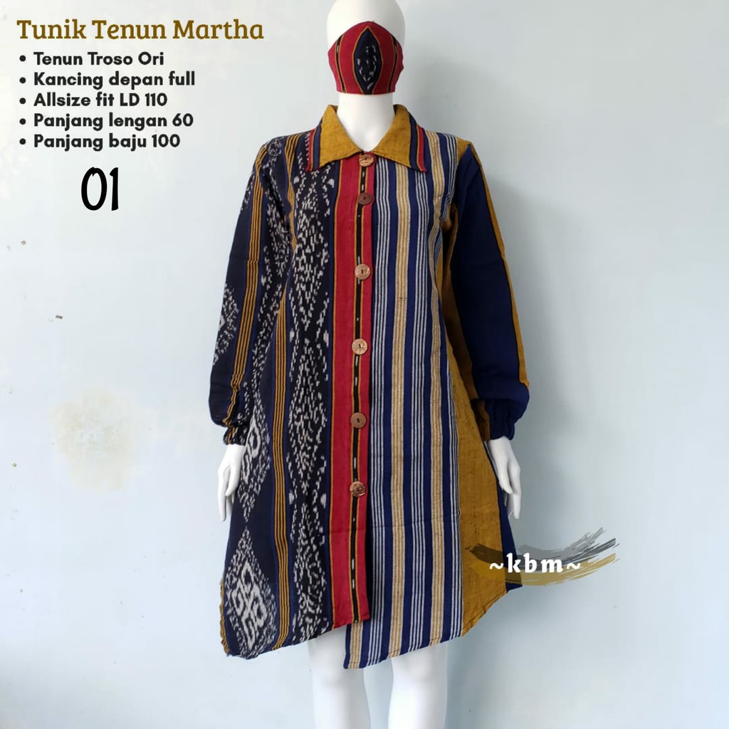 Tunik martha olivia monez  sasa ori tenun troso