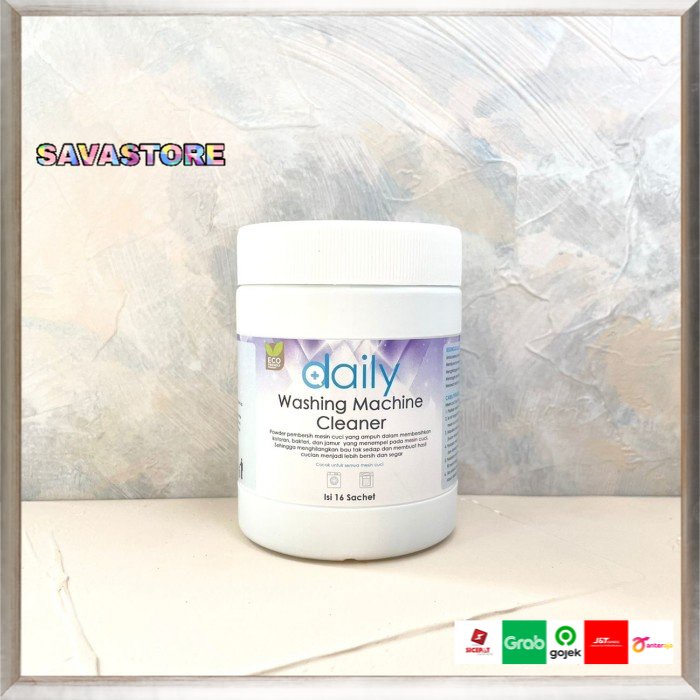 DAILY WASHING MACHINE CLEANER POWDER - SERBUK  BUBUK PEMBERSIH MESIN CUCI