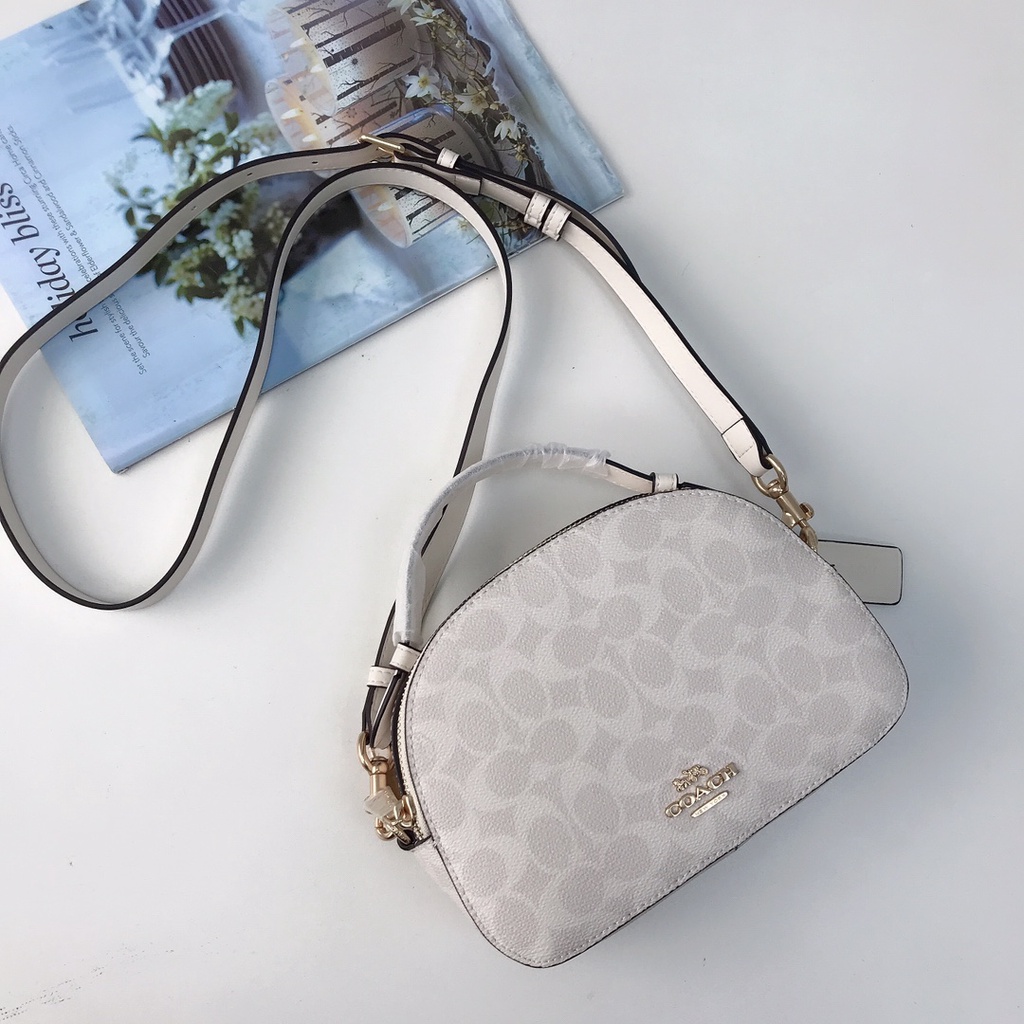 COACH 1591, round cake messenger bag