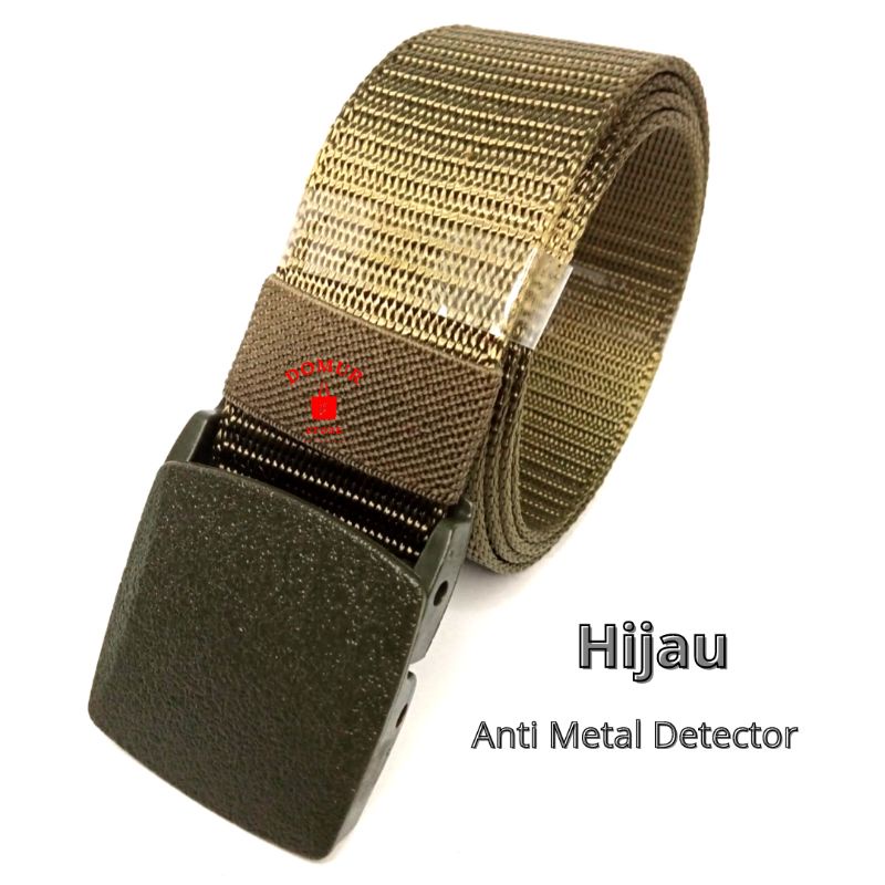 IKAT PINGGANG SABUK GESPER BELT PRIA WANITA ANTI XRAY ANTI METAL DETECTOR MURAH COD