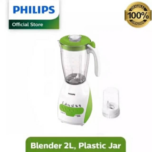 BLENDER PHILIPS HR 2115 / HR2115 plastik GARANSI RESMI