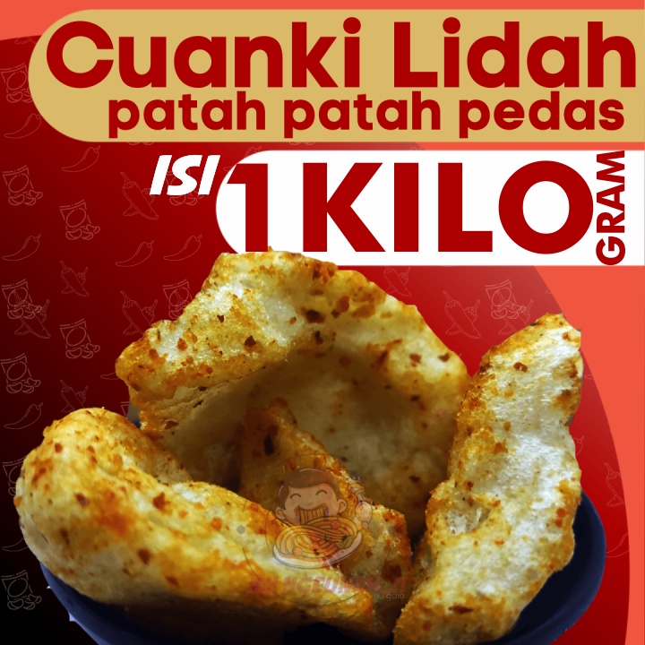 

Cemilan Keripik Cuanki LIDAH PEDAS GURIH 1KG by GaiaRasa