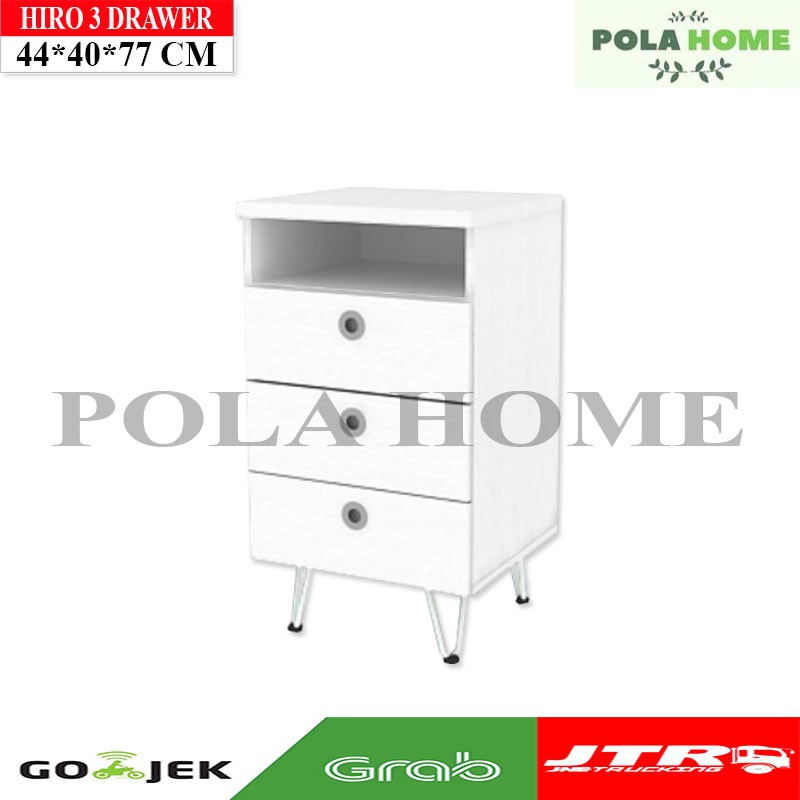 Pola Drawer Meja Nakas Minimalis