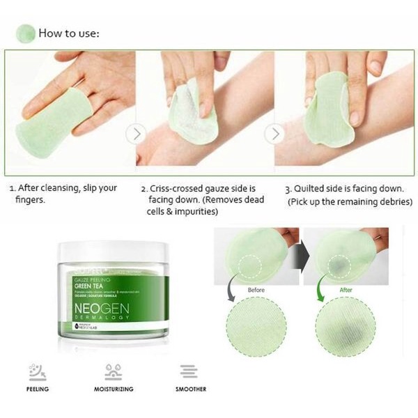 [SALE] NEOGEN DERMALOGY - Bio Peel Gauze Peeling Pad Sachet / Exfoliasi Wajah