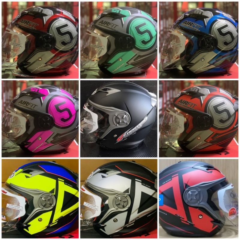 [COD] Helm NHK Gladiator Polos Motif Original SNI DOT