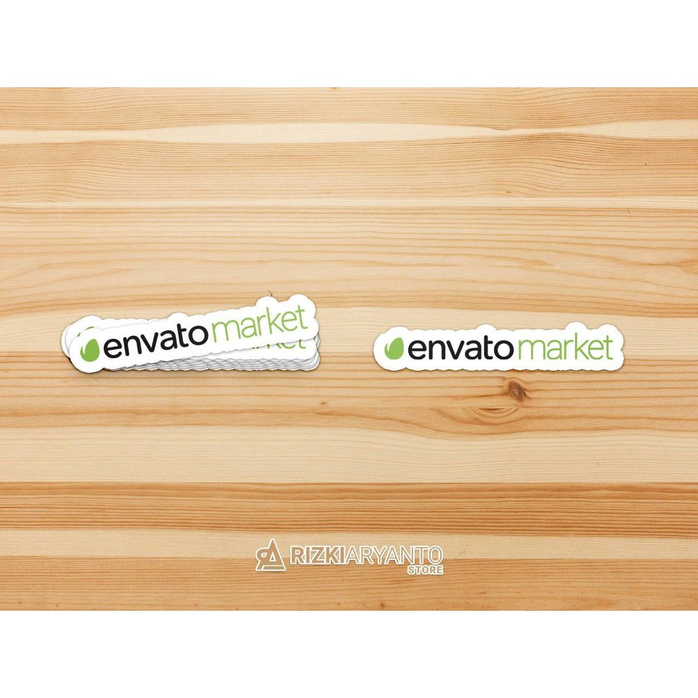 Sticker - Stiker Logo Envato Market untuk PC Laptop HP dll