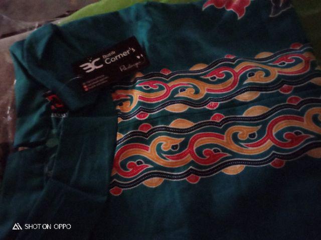 Atasan Batik Tunik Kenanga Ulir  ( Ukuran S M L Xl Xxl Xxxl 5l )